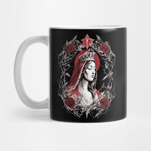 Mary On A Cross Mug